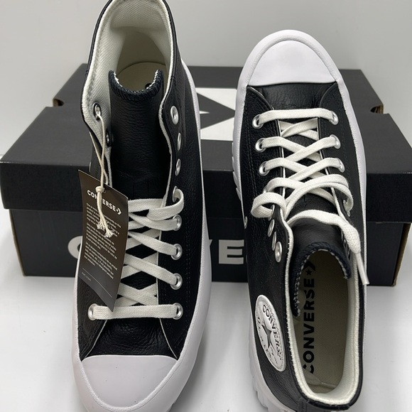 Converse WMNS CTAS LUGGED 2.0 HI
BLACK/EGRET/WHITE A03704C Paltforms Sn… - Picture 11 of 16